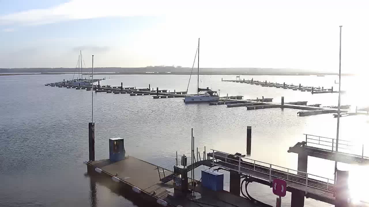 Archiv Foto Webcam Usedom: Yachthafen Kröslin