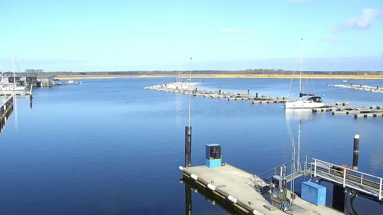 Archiv Foto Webcam Usedom: Yachthafen Kröslin