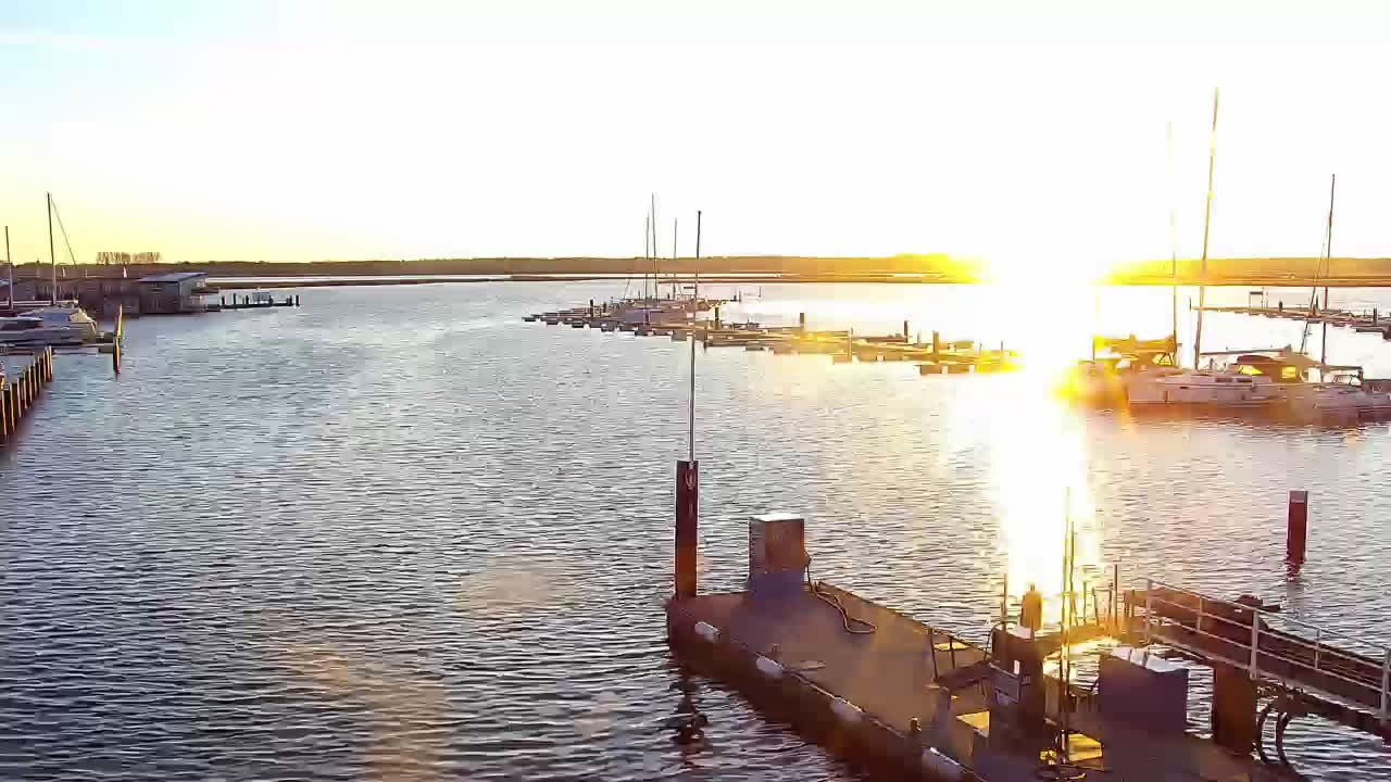 Archiv Foto Webcam Usedom: Yachthafen Kröslin