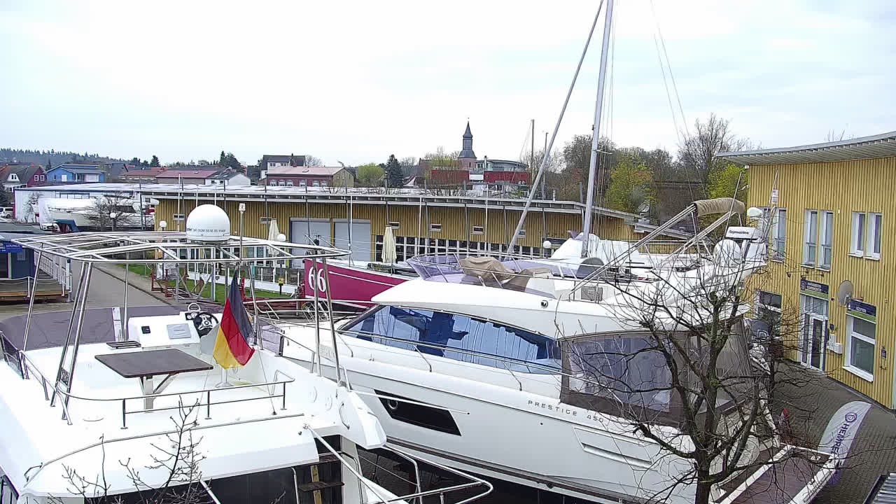Archiv Foto Webcam Usedom: Yachthafen Kröslin