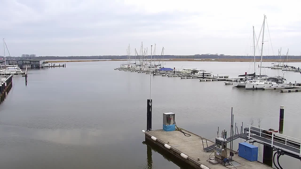 Archiv Foto Webcam Usedom: Yachthafen Kröslin