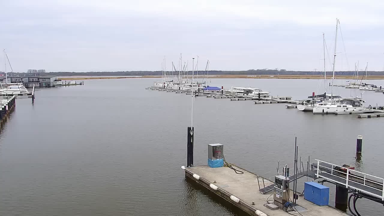 Archiv Foto Webcam Usedom: Yachthafen Kröslin