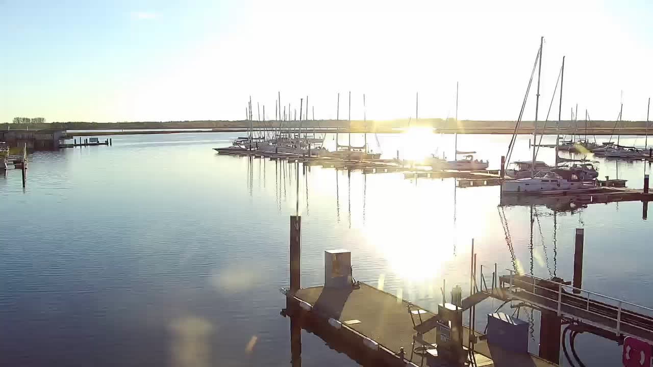 Archiv Foto Webcam Usedom: Yachthafen Kröslin