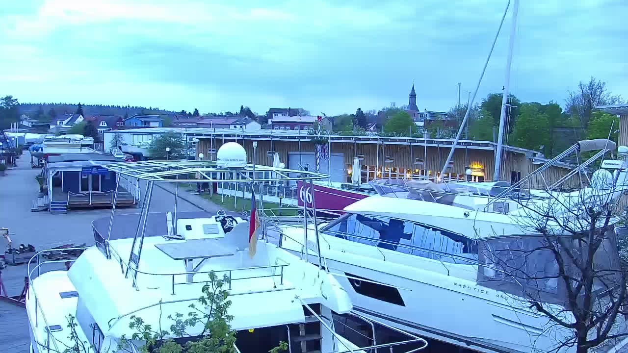 Archiv Foto Webcam Usedom: Yachthafen Kröslin