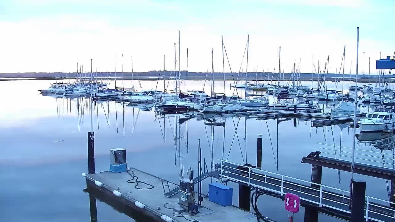 Archiv Foto Webcam Usedom: Yachthafen Kröslin