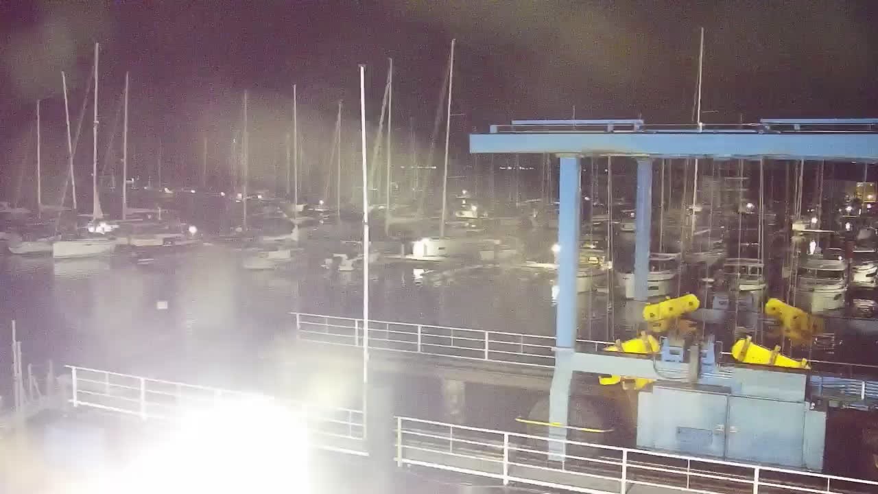 Archiv Foto Webcam Usedom: Yachthafen Kröslin