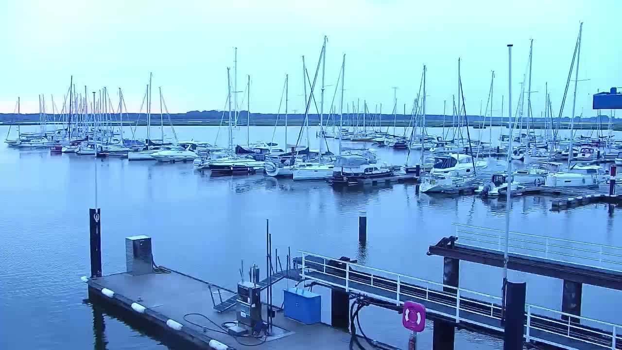 Archiv Foto Webcam Usedom: Yachthafen Kröslin