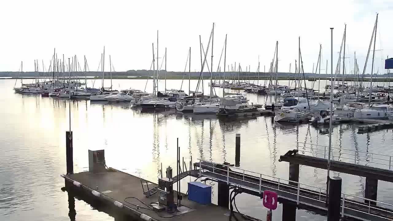 Archiv Foto Webcam Usedom: Yachthafen Kröslin