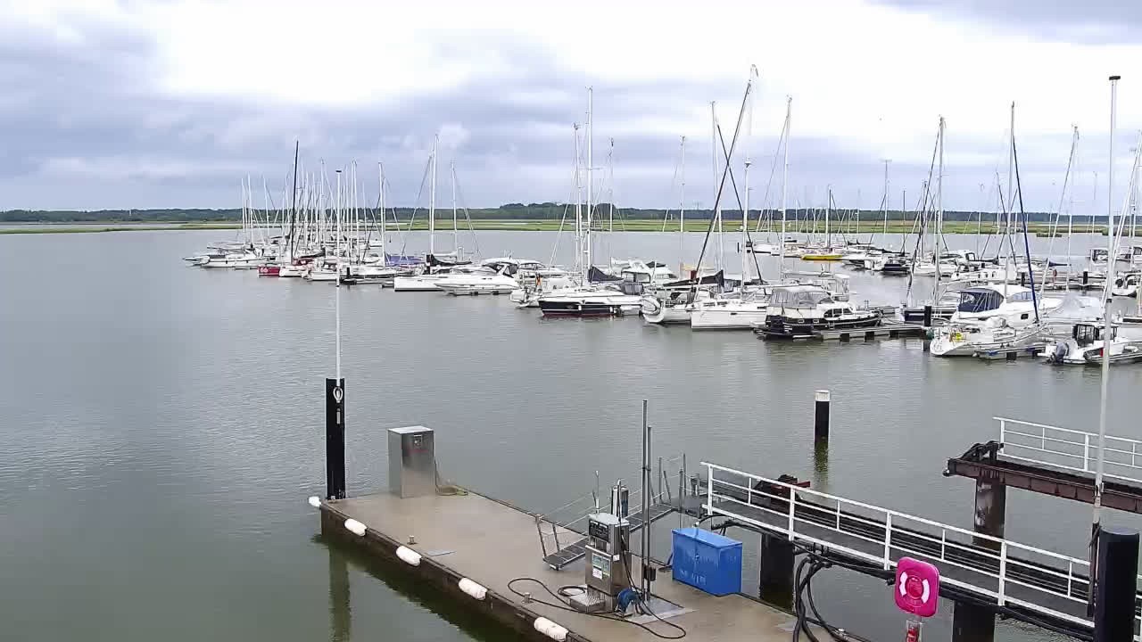 Archiv Foto Webcam Usedom: Yachthafen Kröslin