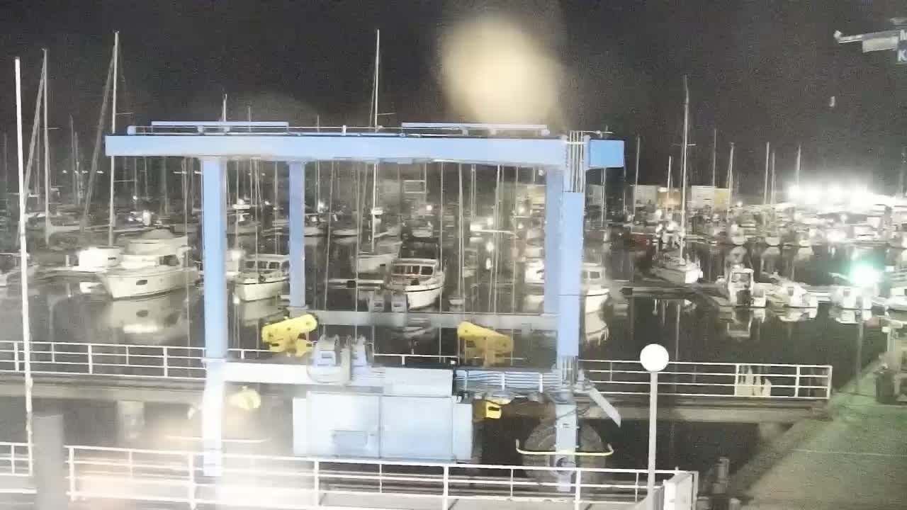 Archiv Foto Webcam Usedom: Yachthafen Kröslin