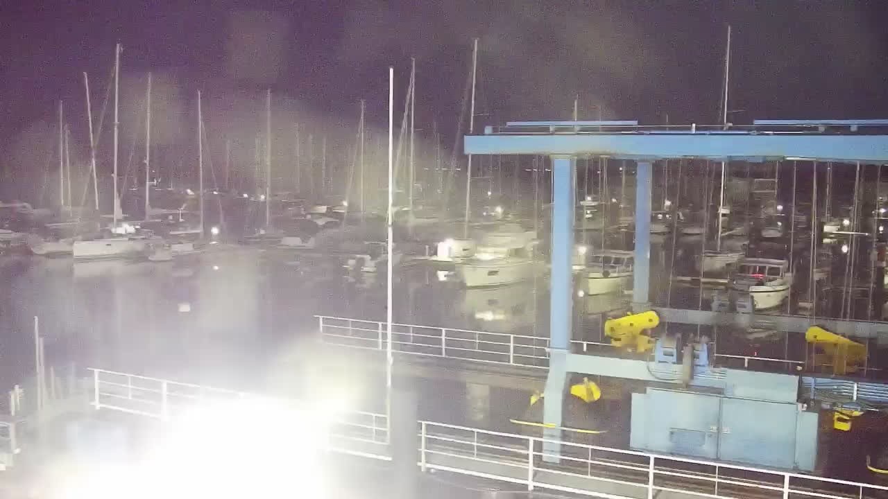Archiv Foto Webcam Usedom: Yachthafen Kröslin
