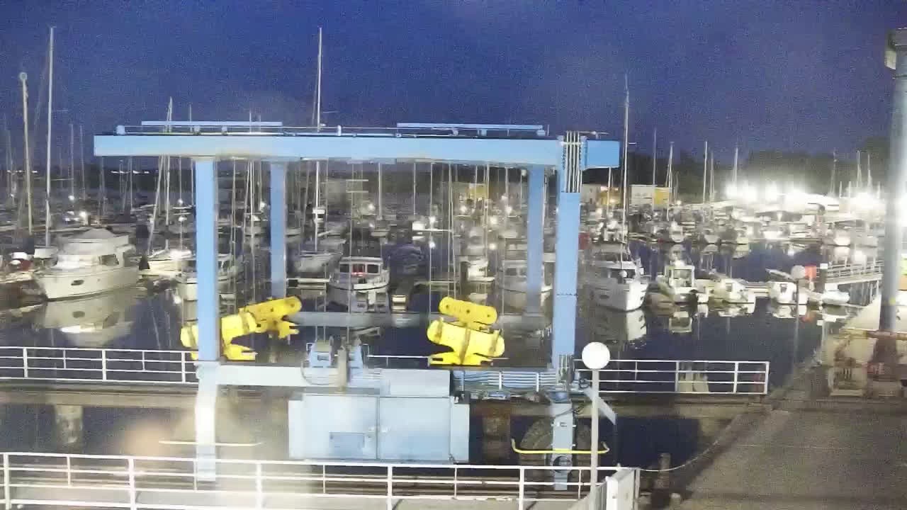 Archiv Foto Webcam Usedom: Yachthafen Kröslin
