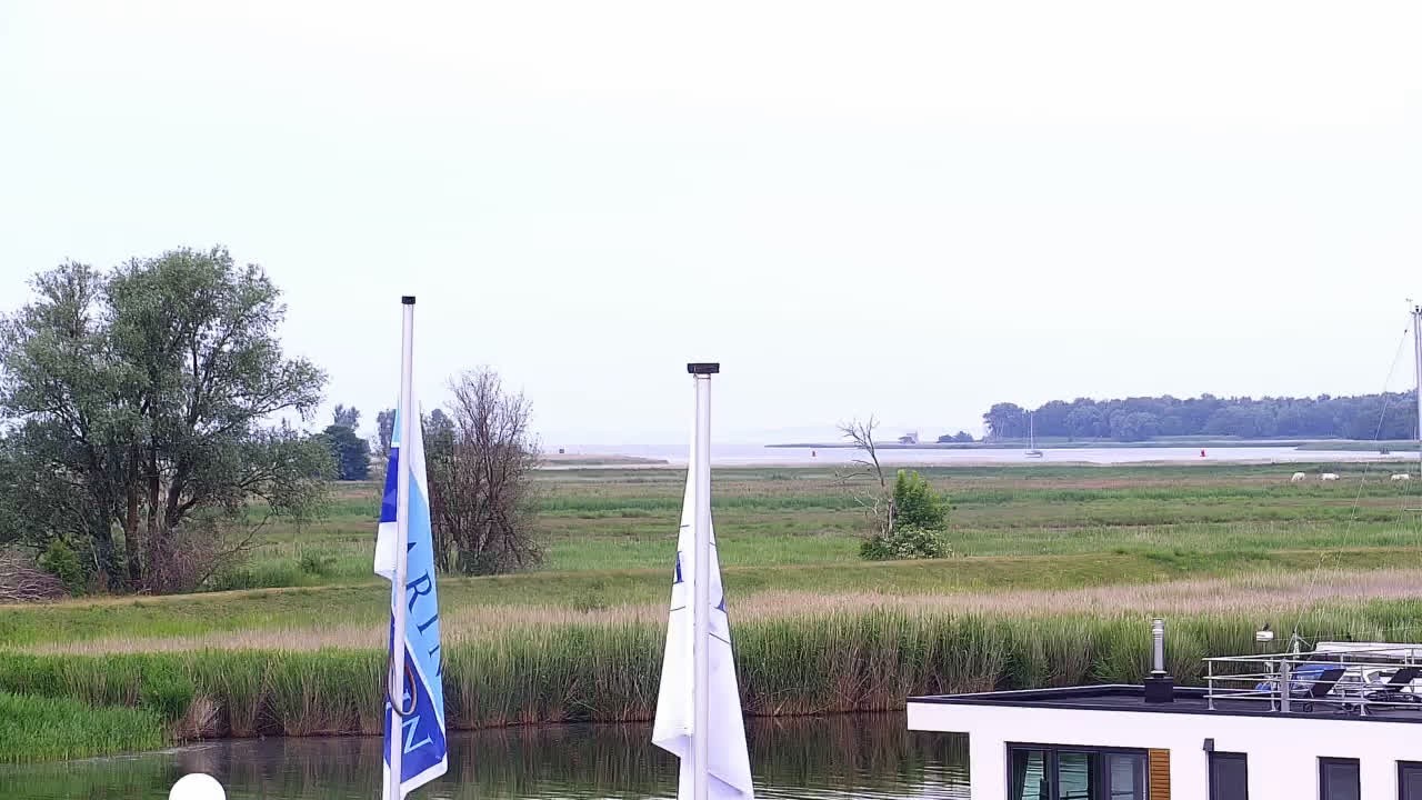 Archiv Foto Webcam Usedom: Yachthafen Kröslin