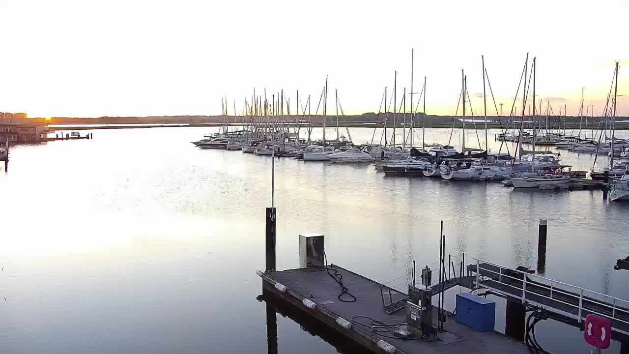 Archiv Foto Webcam Usedom: Yachthafen Kröslin
