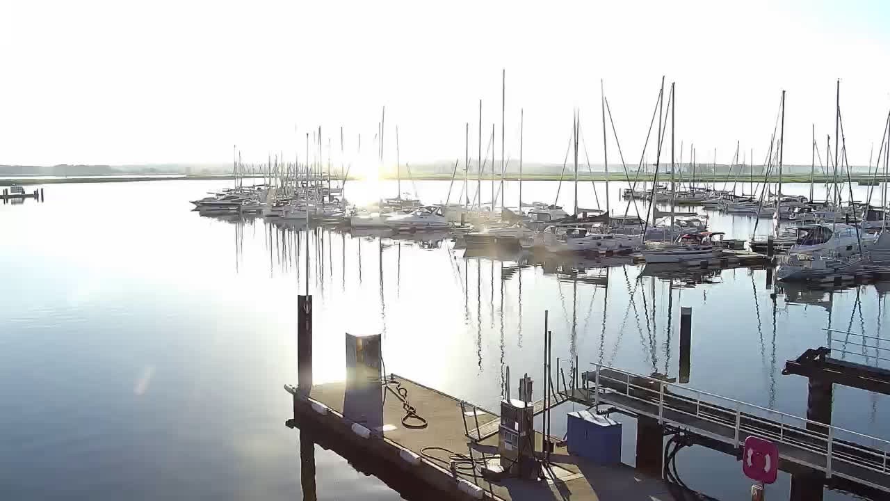 Archiv Foto Webcam Usedom: Yachthafen Kröslin