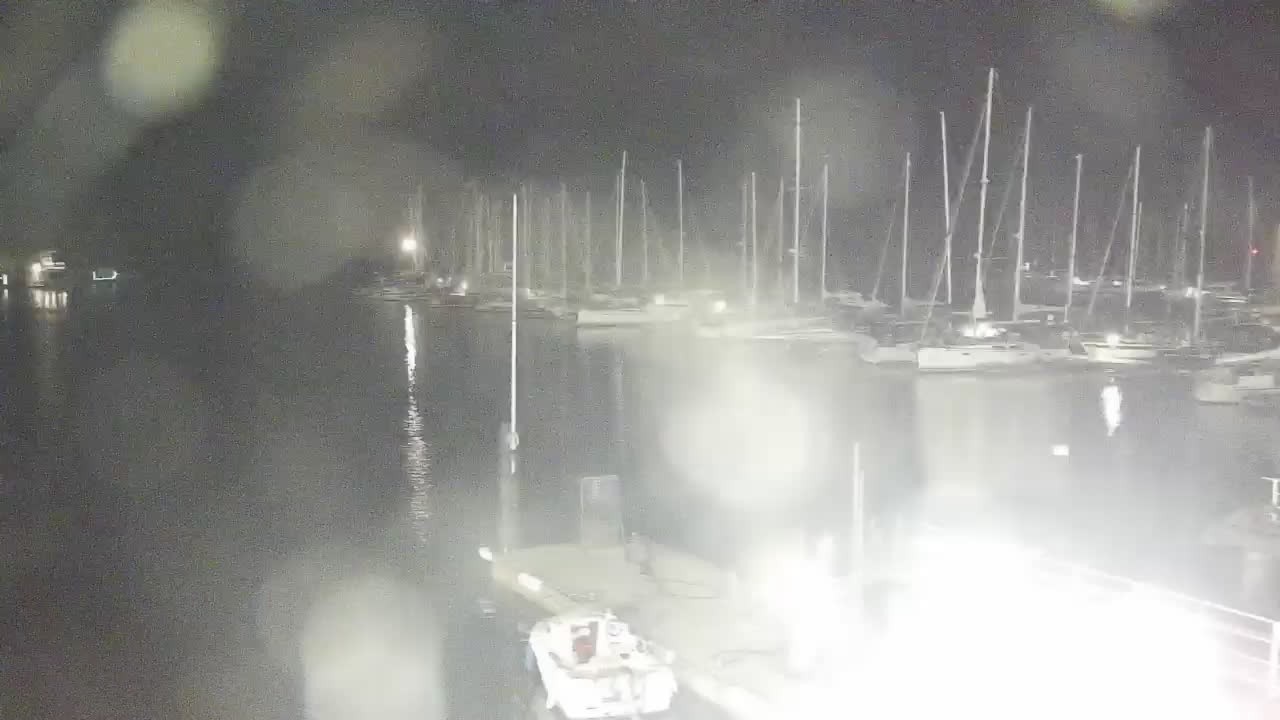 Archived image Webcam Kröslin: At the yacht harbour