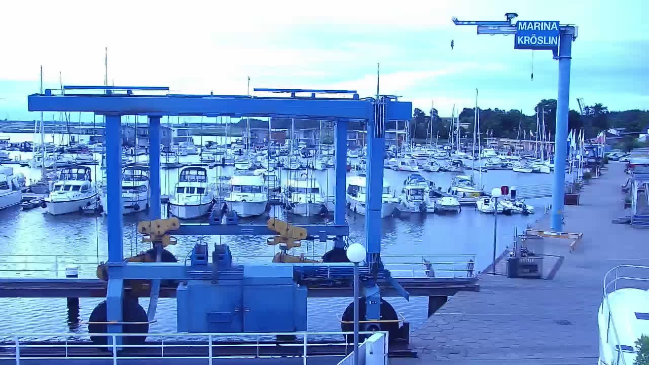 Archiv Foto Webcam Usedom: Yachthafen Kröslin