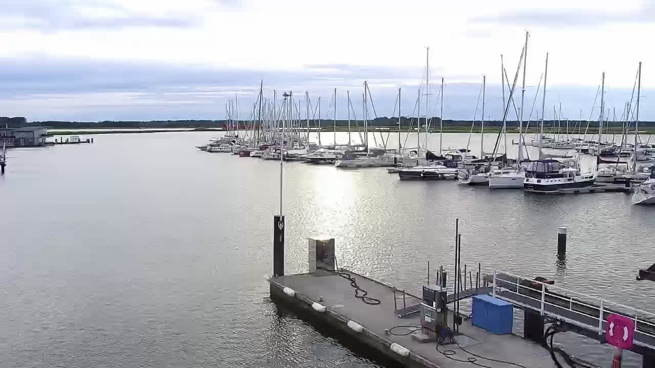 Archiv Foto Webcam Usedom: Yachthafen Kröslin