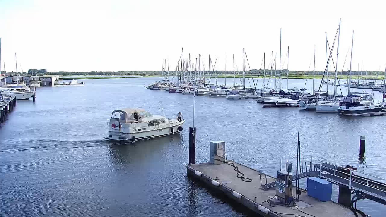 Archiv Foto Webcam Usedom: Yachthafen Kröslin