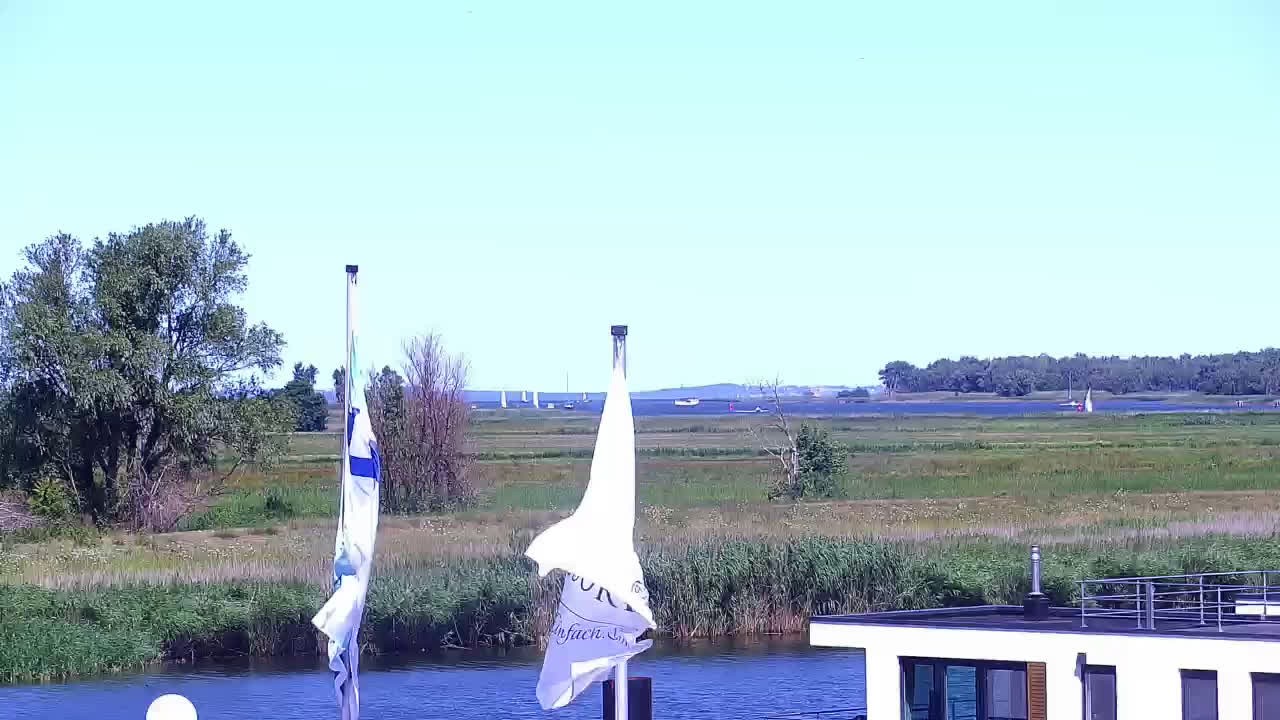 Archiv Foto Webcam Usedom: Yachthafen Kröslin