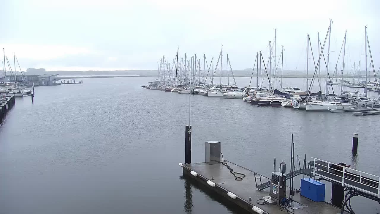 Archiv Foto Webcam Usedom: Yachthafen Kröslin