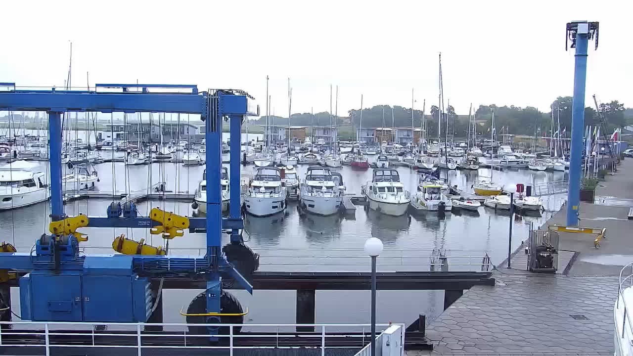 Archiv Foto Webcam Usedom: Yachthafen Kröslin