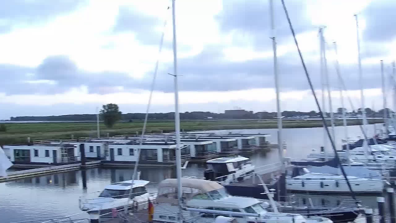 Archiv Foto Webcam Usedom: Yachthafen Kröslin