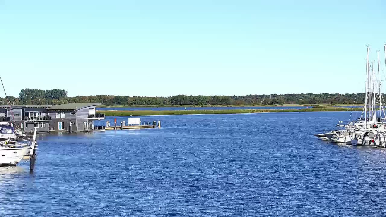 Archiv Foto Webcam Usedom: Yachthafen Kröslin