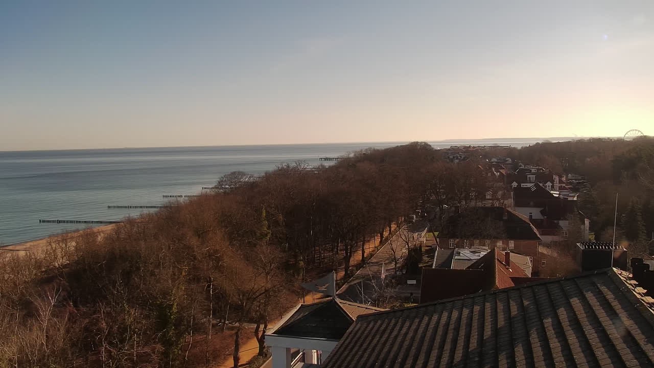 Archived image Webcam Kühlungsborn: View from the Upstalsboom Hotel Residence