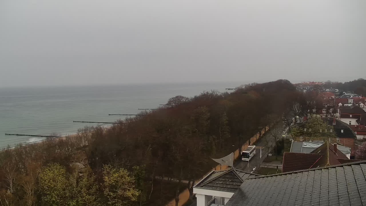 Archived image Webcam Kühlungsborn: View from the Upstalsboom Hotel Residence