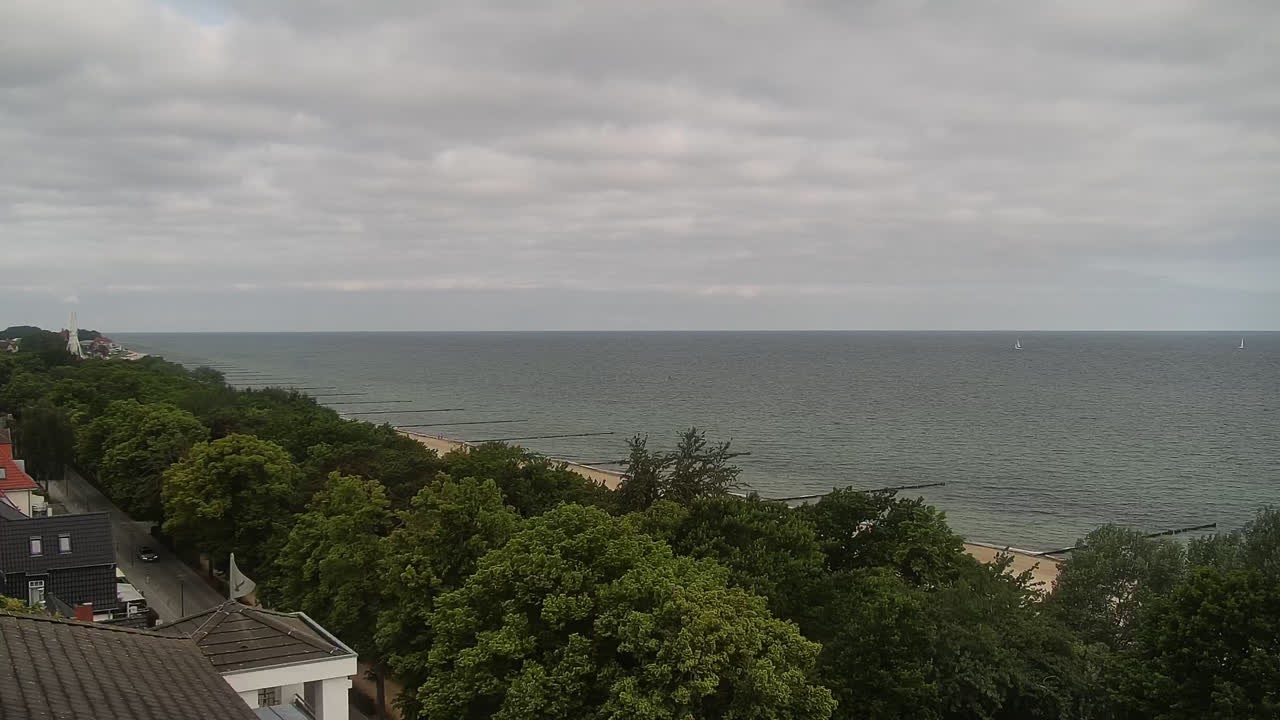 Archived image Webcam Kühlungsborn: View from the Upstalsboom Hotel Residence
