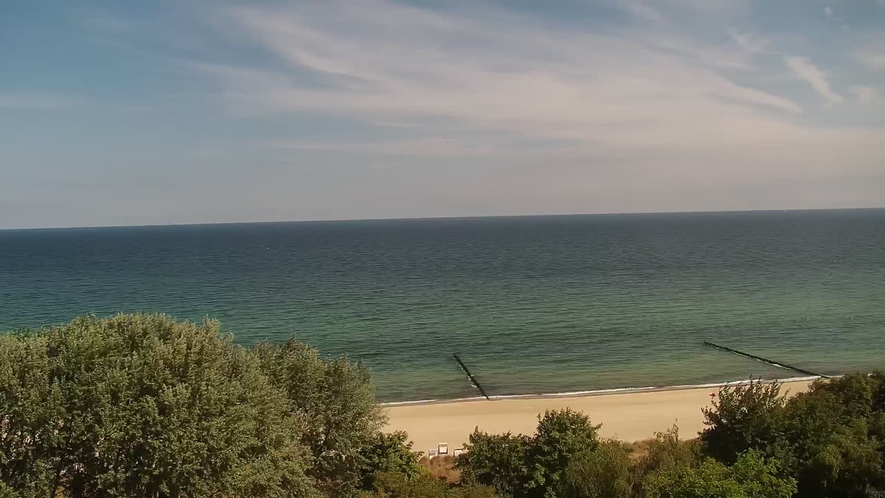 Archived image Webcam Kühlungsborn: View from the Upstalsboom Hotel Residence