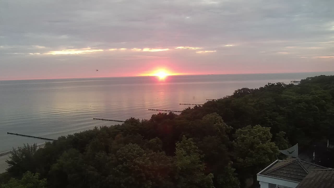 Archived image Webcam Kühlungsborn: View from the Upstalsboom Hotel Residence