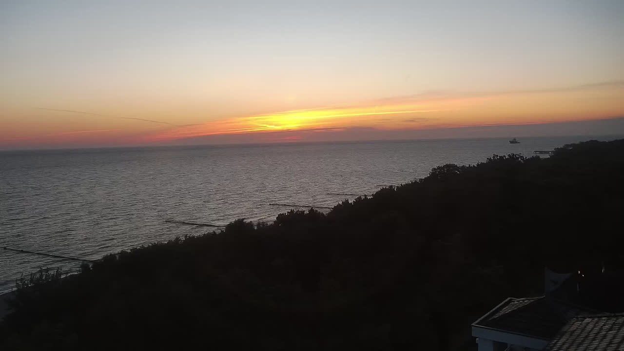 Archived image Webcam Kühlungsborn: View from the Upstalsboom Hotel Residence