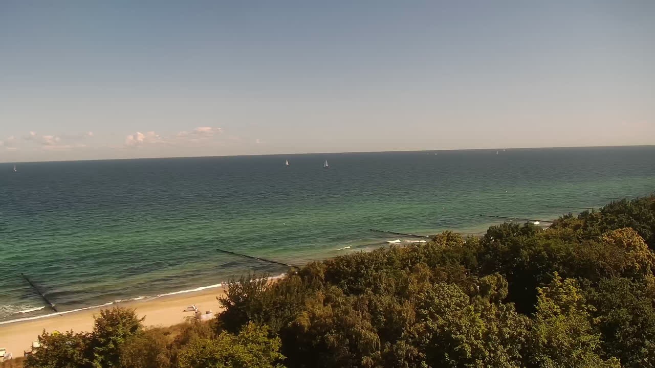 Archiv Foto Webcam Kühlungsborn: Blick von der Upstalsboom Hotelresidenz