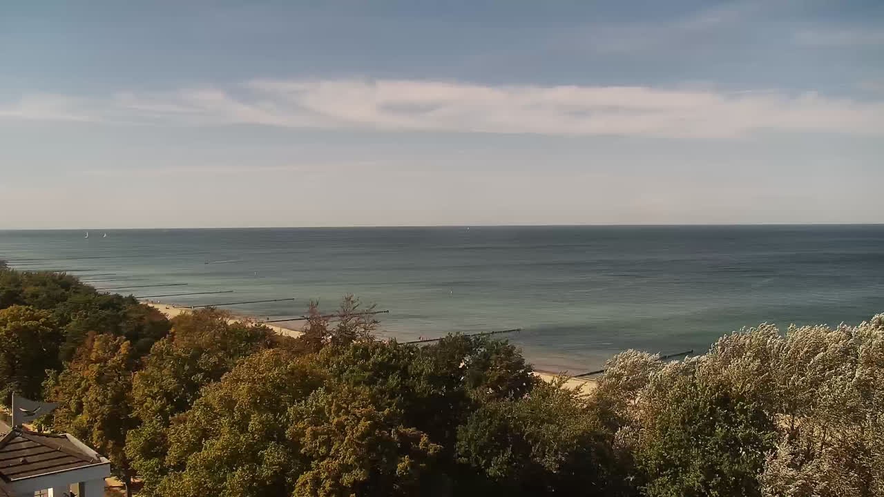 Archiv Foto Webcam Kühlungsborn: Blick von der Upstalsboom Hotelresidenz