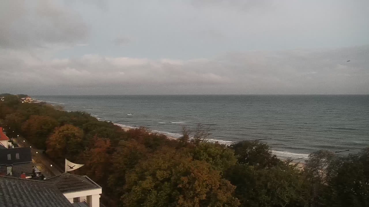 Archived image Webcam Kühlungsborn: View from the Upstalsboom Hotel Residence