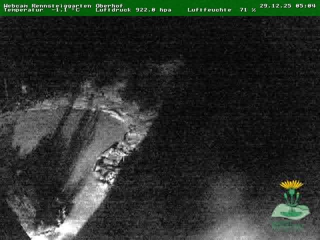 Archiv Foto Webcam Oberhof - Blick in den Rennsteiggarten