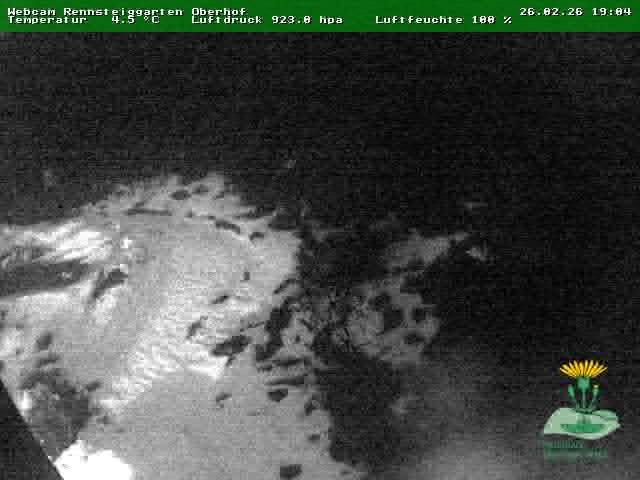 Archived image Webcam Oberhof - Botanical Garden