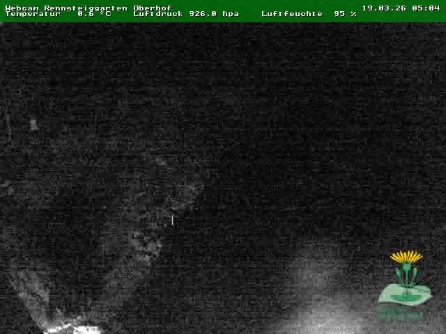 Archived image Webcam Oberhof - Botanical Garden