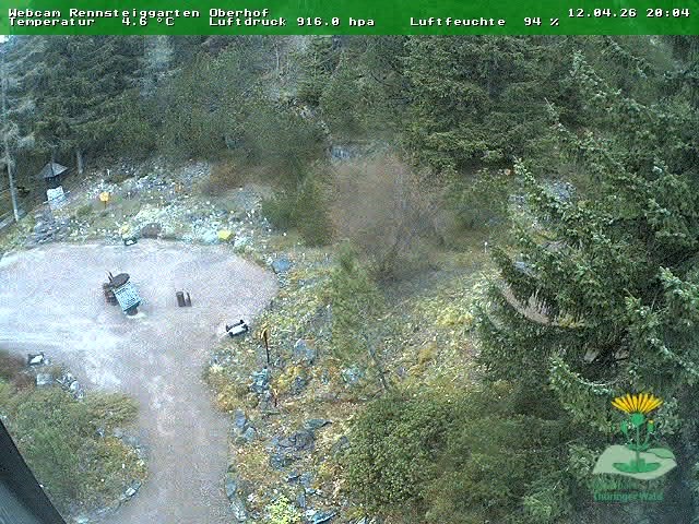 Archived image Webcam Oberhof - Botanical Garden