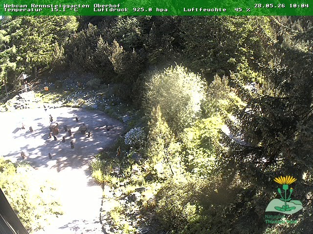 Archived image Webcam Oberhof - Botanical Garden