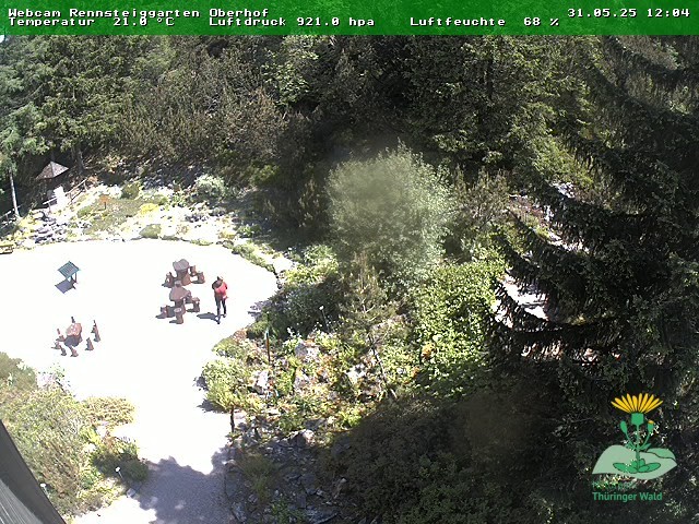 Archived image Webcam Oberhof - Botanical Garden