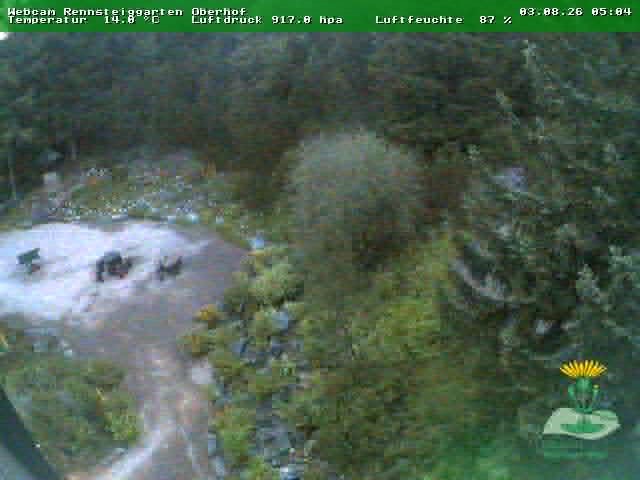 Archiv Foto Webcam Oberhof - Blick in den Rennsteiggarten