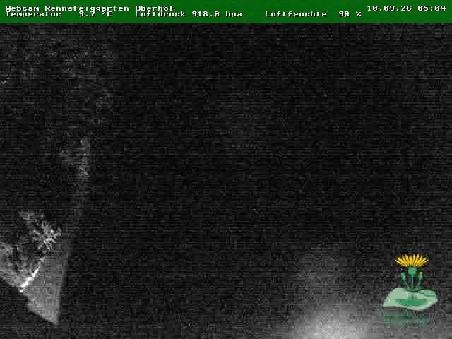 Archived image Webcam Oberhof - Botanical Garden