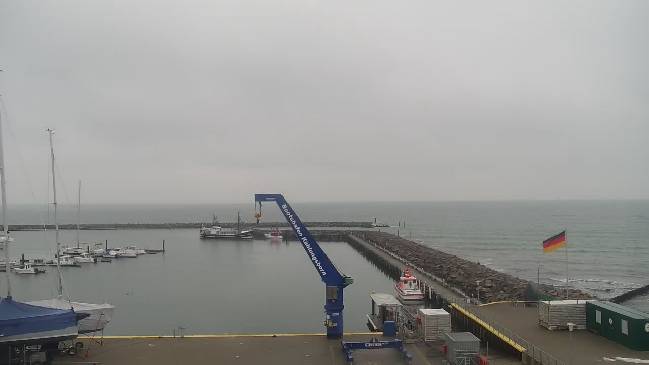 Archiv Foto Webcam Kühlungsborn am Bootshafen