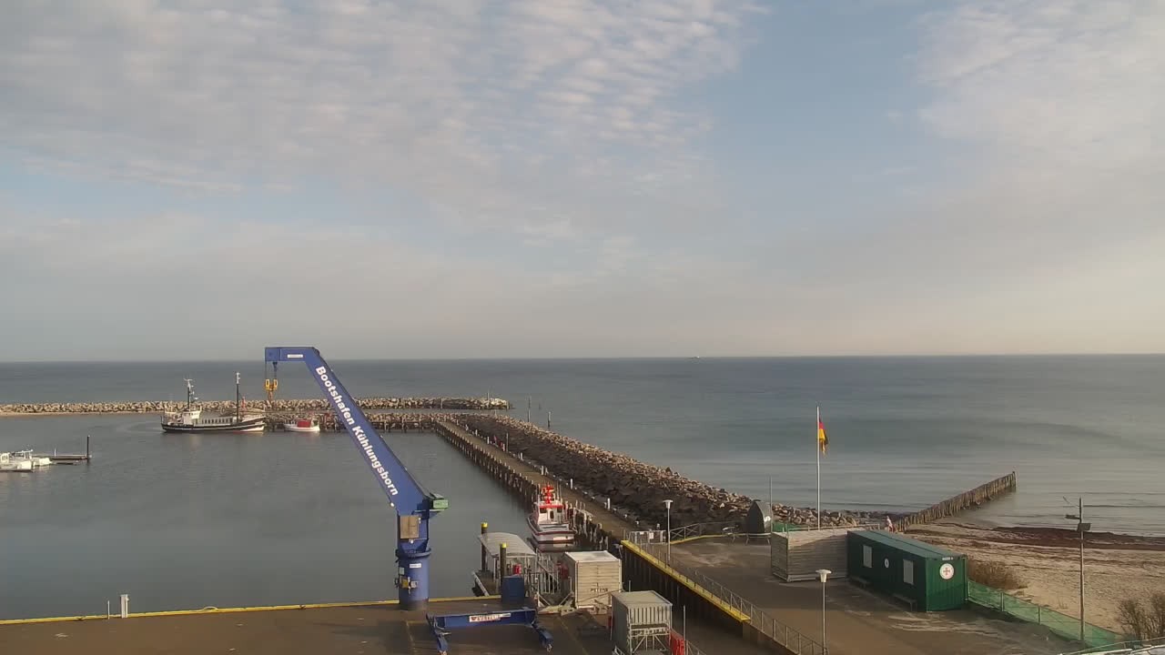 Archived image Webcam Kühlungsborn at the boat harbour