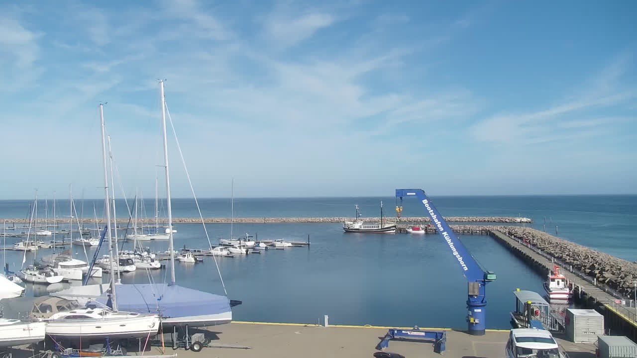 Archiv Foto Webcam Kühlungsborn am Bootshafen