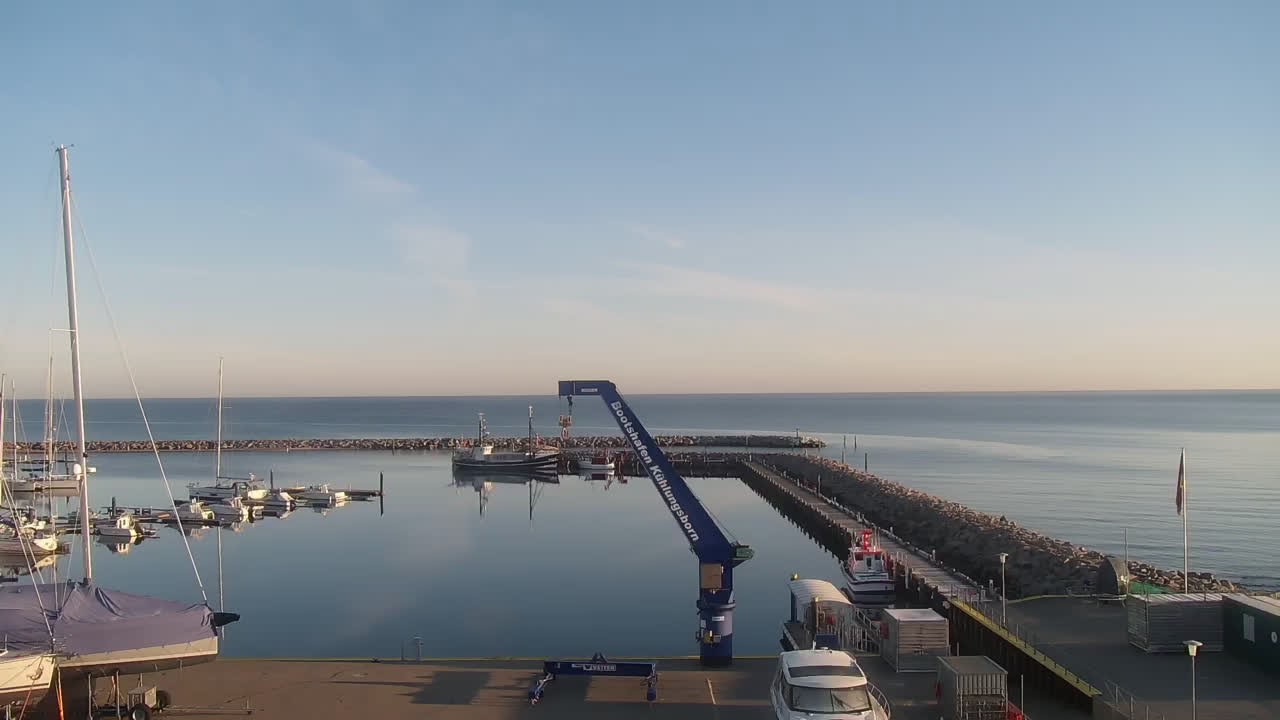 Archiv Foto Webcam Kühlungsborn am Bootshafen
