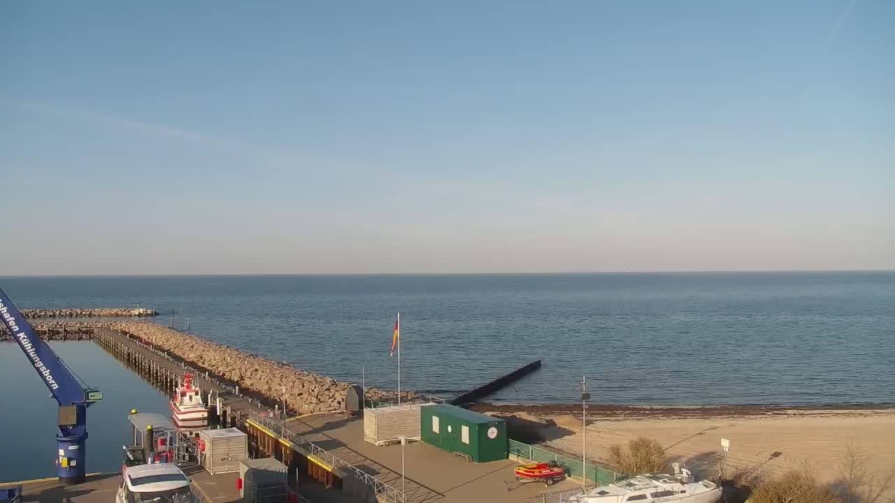 Archiv Foto Webcam Kühlungsborn am Bootshafen